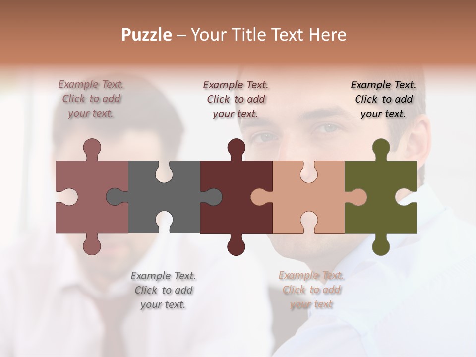 Young Worker Success PowerPoint Template