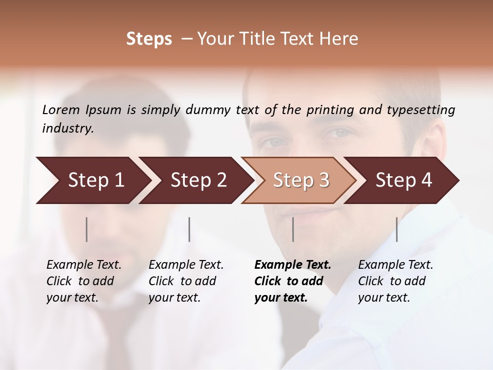 Young Worker Success PowerPoint Template