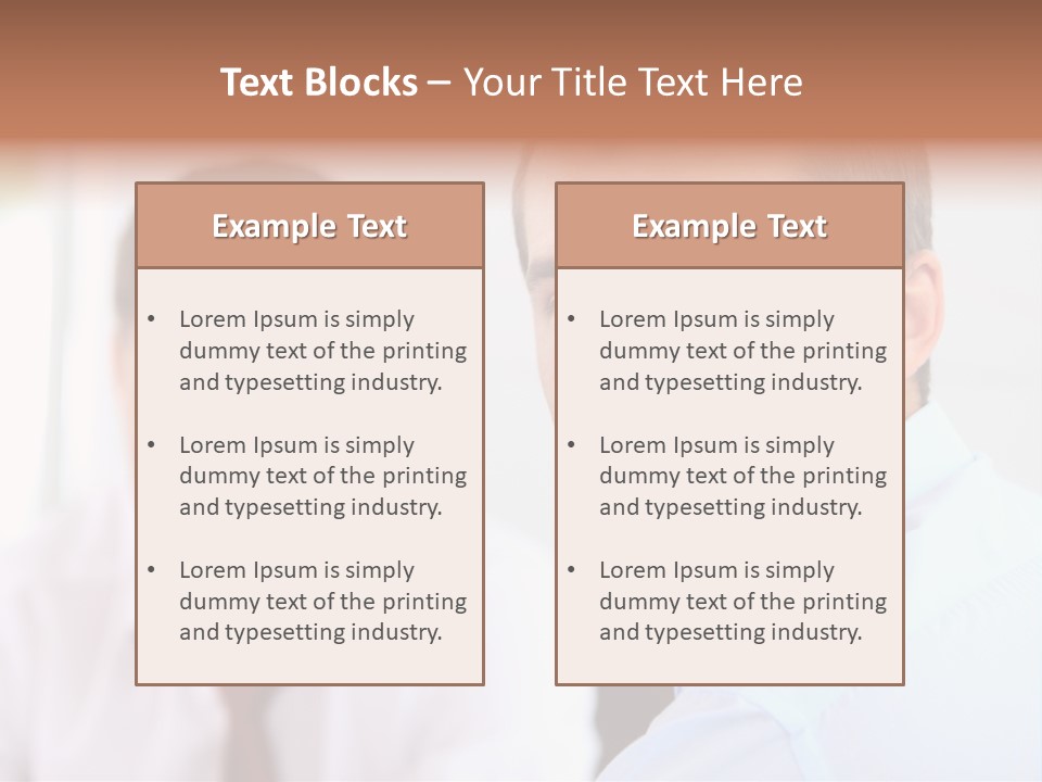 Young Worker Success PowerPoint Template
