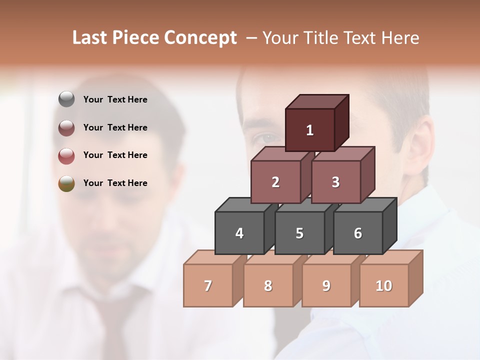 Young Worker Success PowerPoint Template