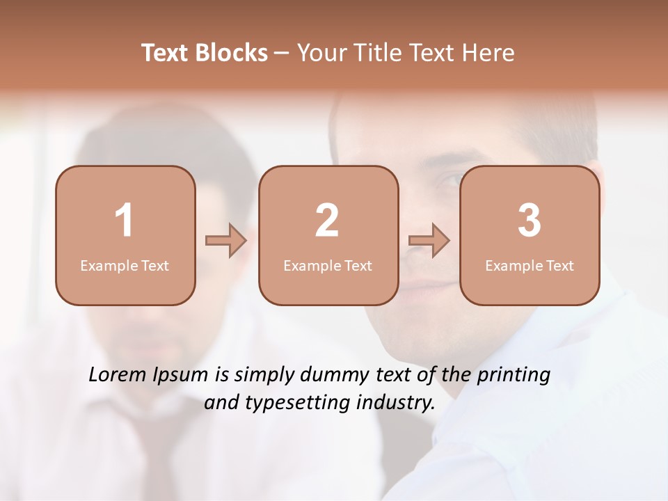 Young Worker Success PowerPoint Template
