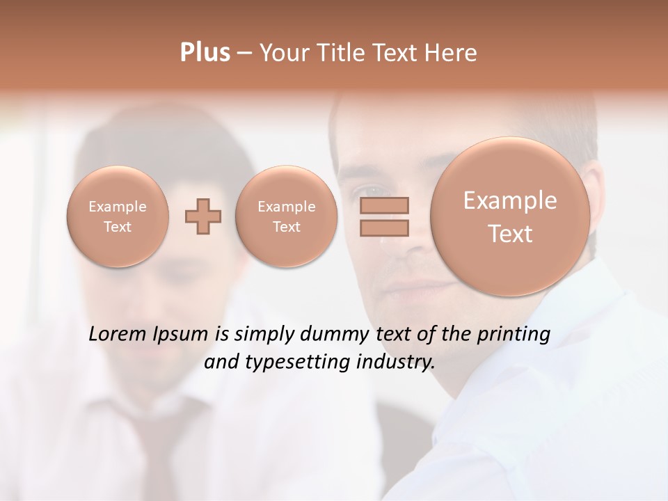 Young Worker Success PowerPoint Template