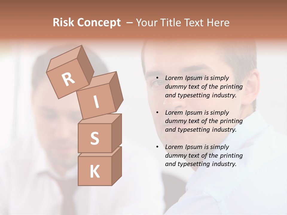 Young Worker Success PowerPoint Template