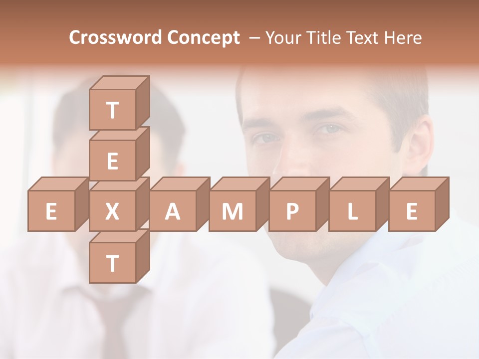 Young Worker Success PowerPoint Template