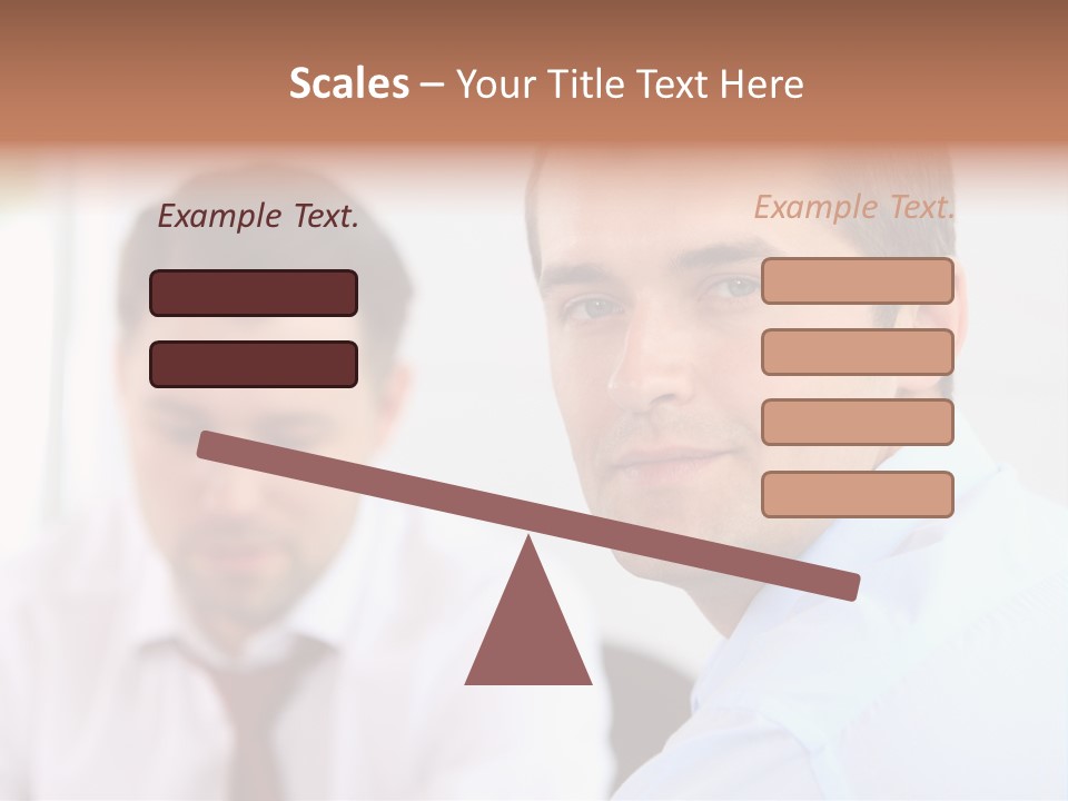 Young Worker Success PowerPoint Template