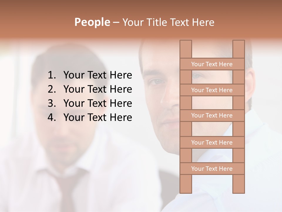 Young Worker Success PowerPoint Template