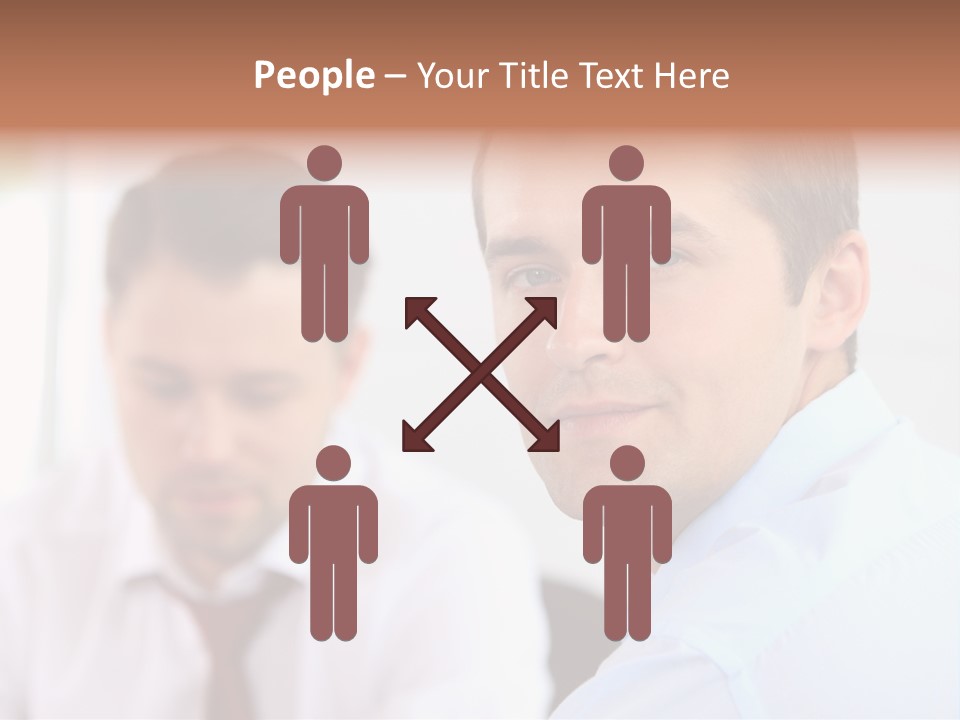 Young Worker Success PowerPoint Template