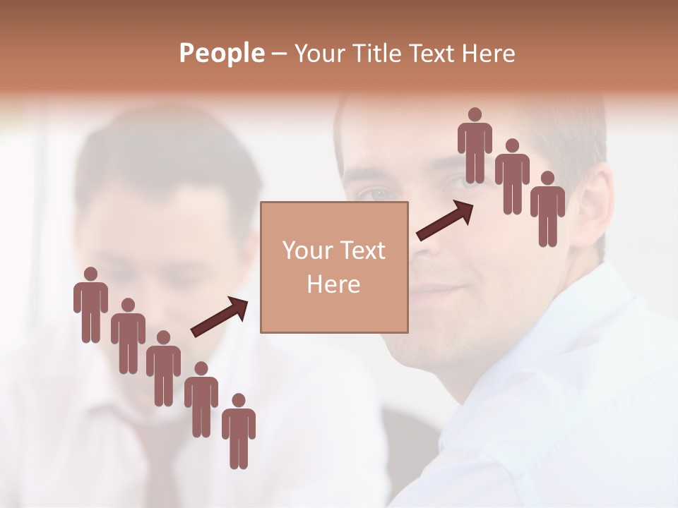 Young Worker Success PowerPoint Template