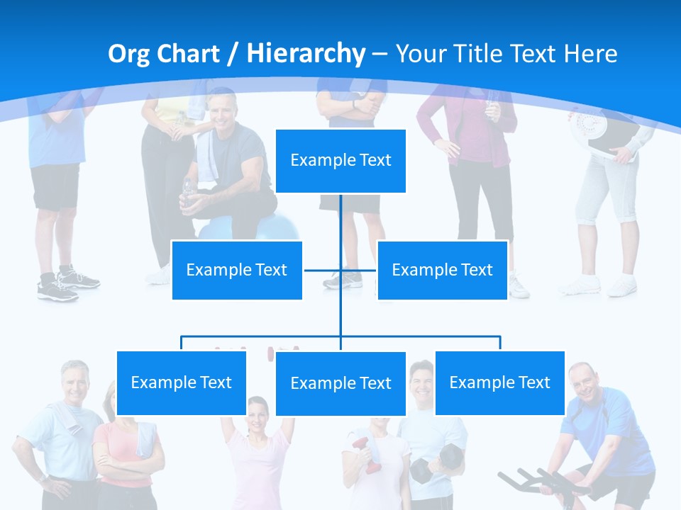 Exerci E Athlete White PowerPoint Template