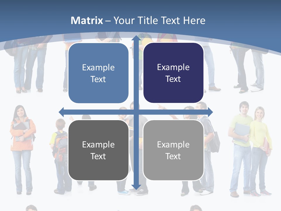 Teenager Lifestyle Isolated PowerPoint Template