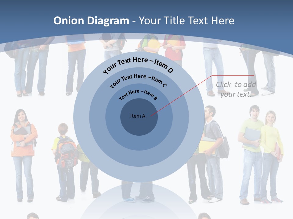 Teenager Lifestyle Isolated PowerPoint Template