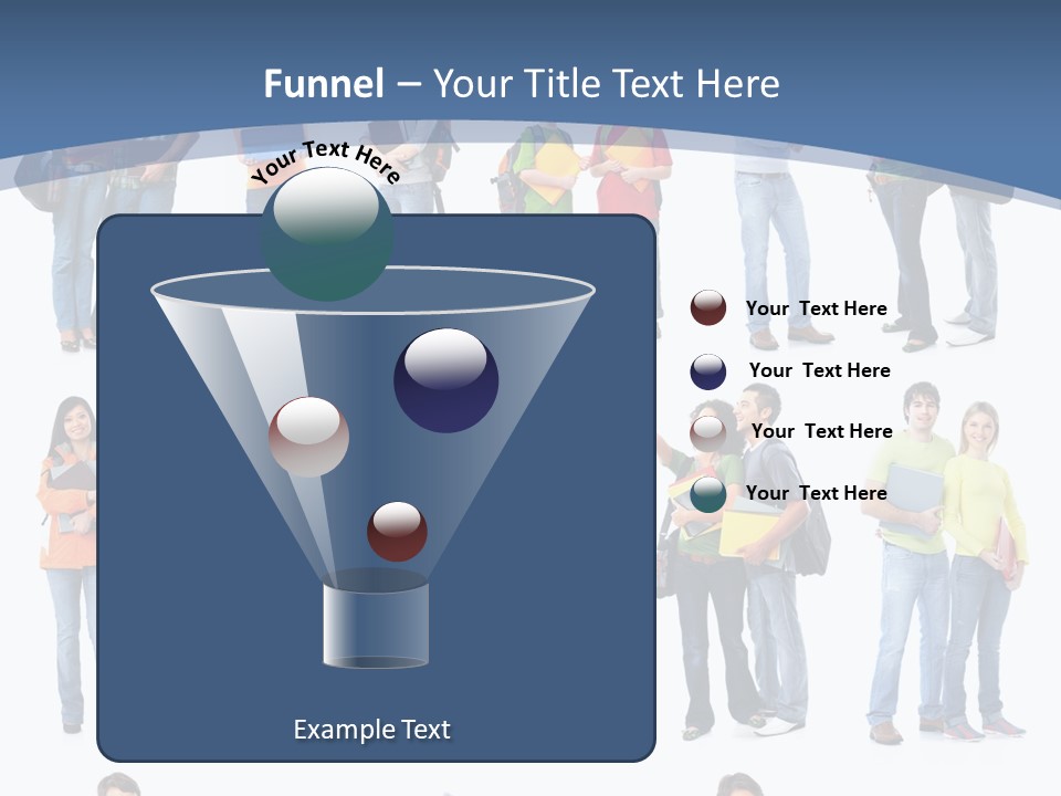 Teenager Lifestyle Isolated PowerPoint Template