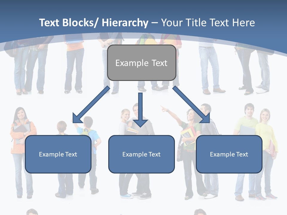 Teenager Lifestyle Isolated PowerPoint Template