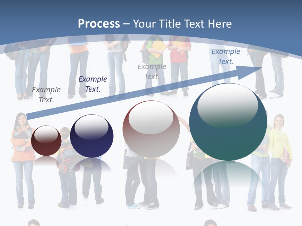 Teenager Lifestyle Isolated PowerPoint Template