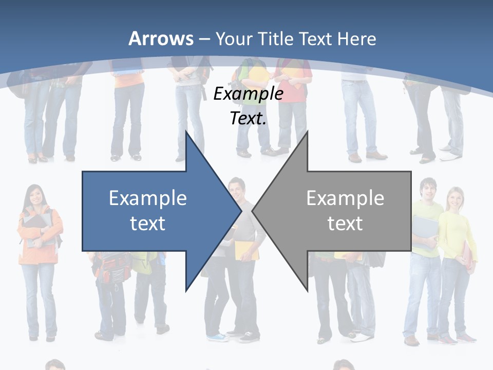 Teenager Lifestyle Isolated PowerPoint Template