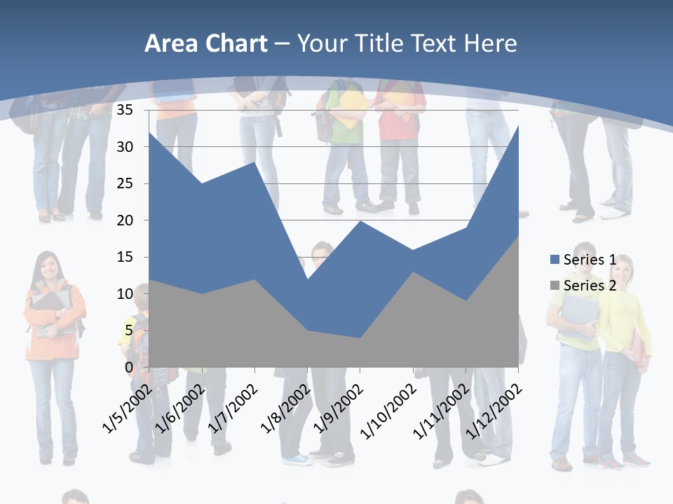 Teenager Lifestyle Isolated PowerPoint Template