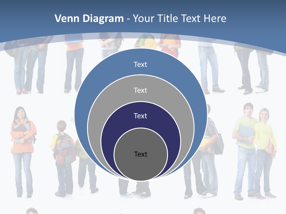 Teenager Lifestyle Isolated PowerPoint Template