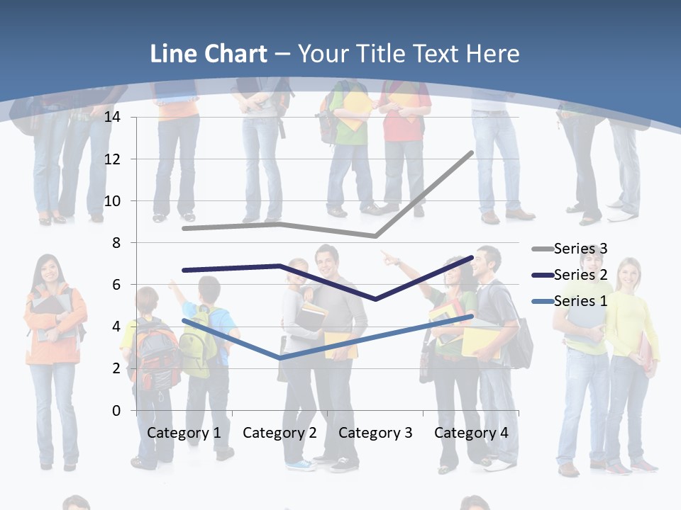 Teenager Lifestyle Isolated PowerPoint Template