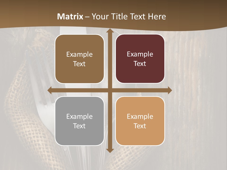 Service Equipment Serving PowerPoint Template