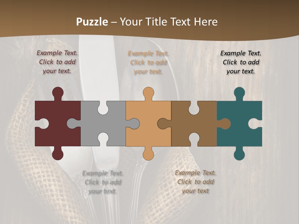 Service Equipment Serving PowerPoint Template
