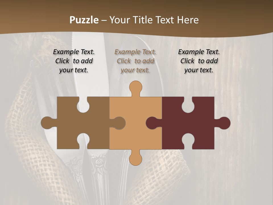 Service Equipment Serving PowerPoint Template