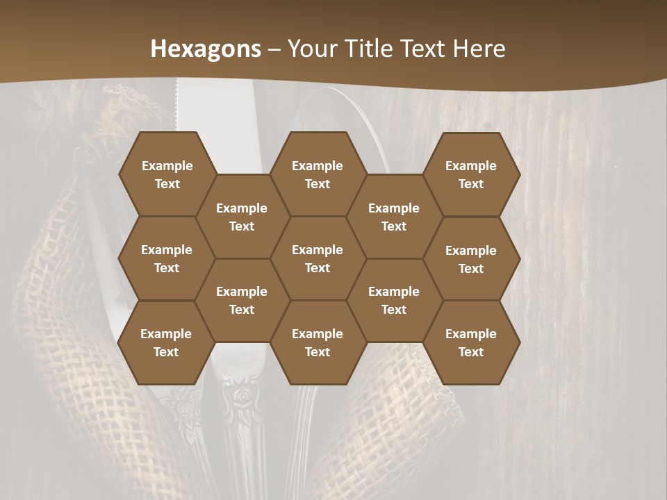 Service Equipment Serving PowerPoint Template