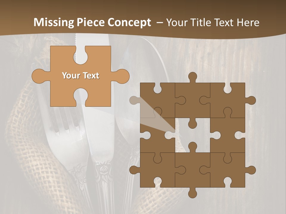 Service Equipment Serving PowerPoint Template