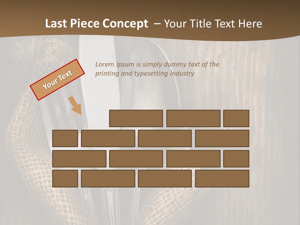 Service Equipment Serving PowerPoint Template