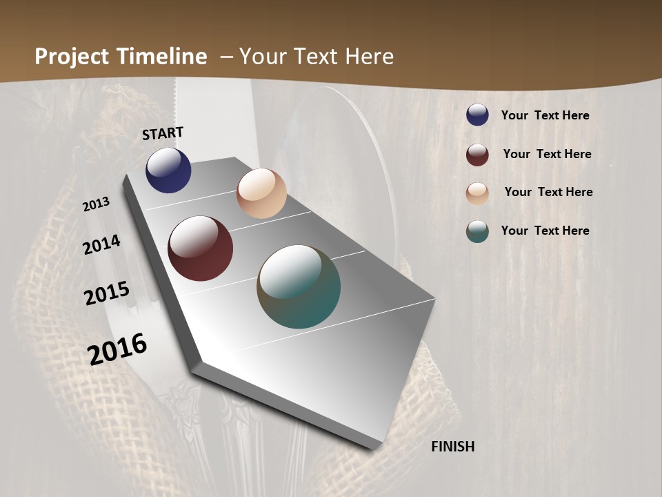 Service Equipment Serving PowerPoint Template