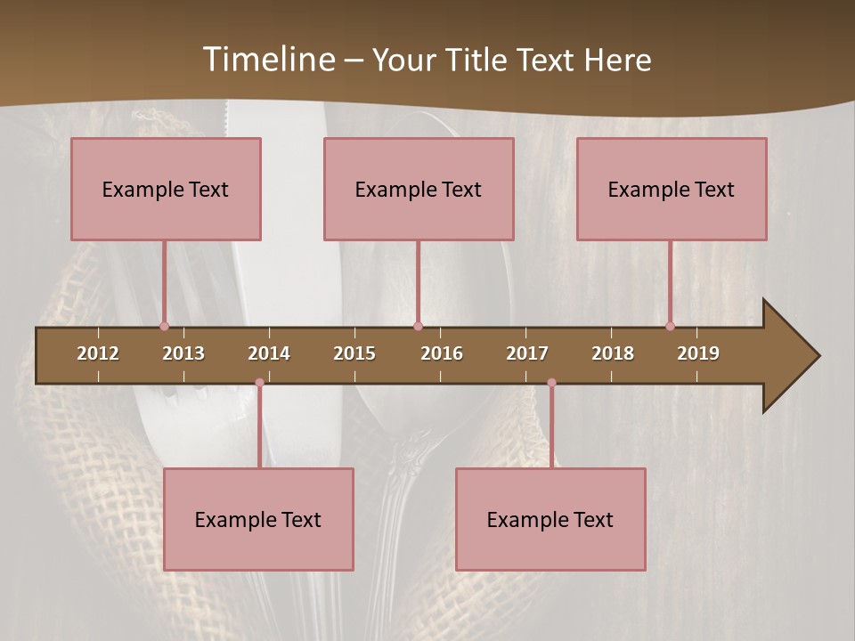 Service Equipment Serving PowerPoint Template