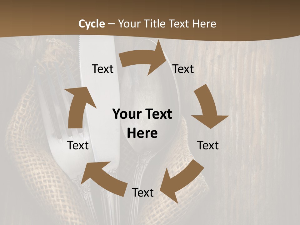 Service Equipment Serving PowerPoint Template
