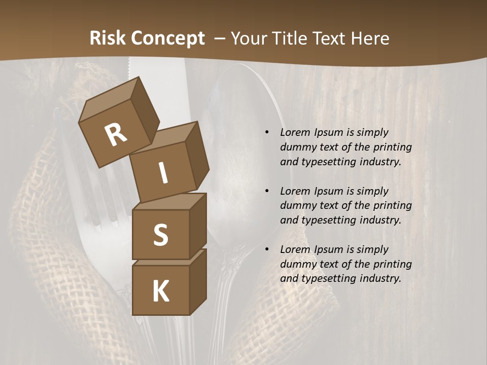 Service Equipment Serving PowerPoint Template