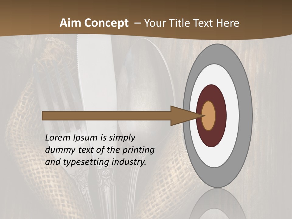 Service Equipment Serving PowerPoint Template