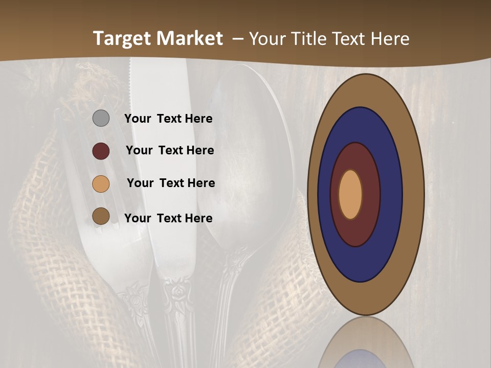 Service Equipment Serving PowerPoint Template