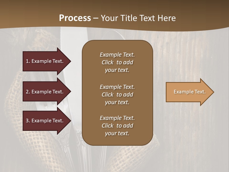 Service Equipment Serving PowerPoint Template