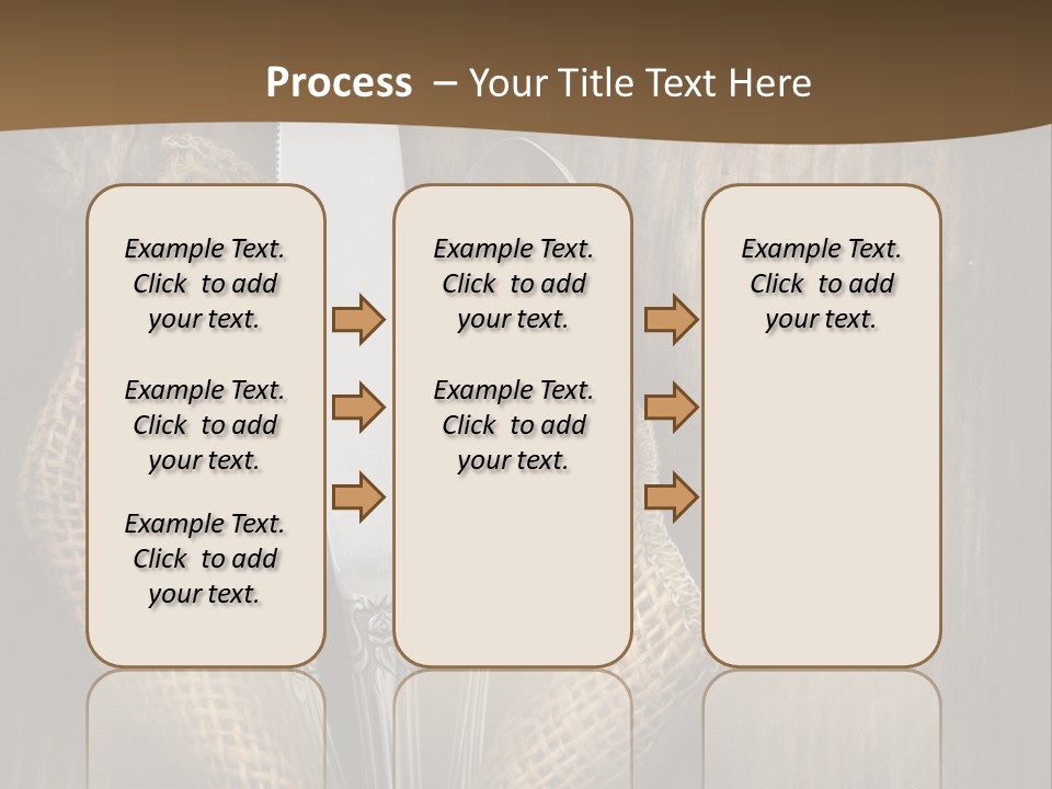 Service Equipment Serving PowerPoint Template