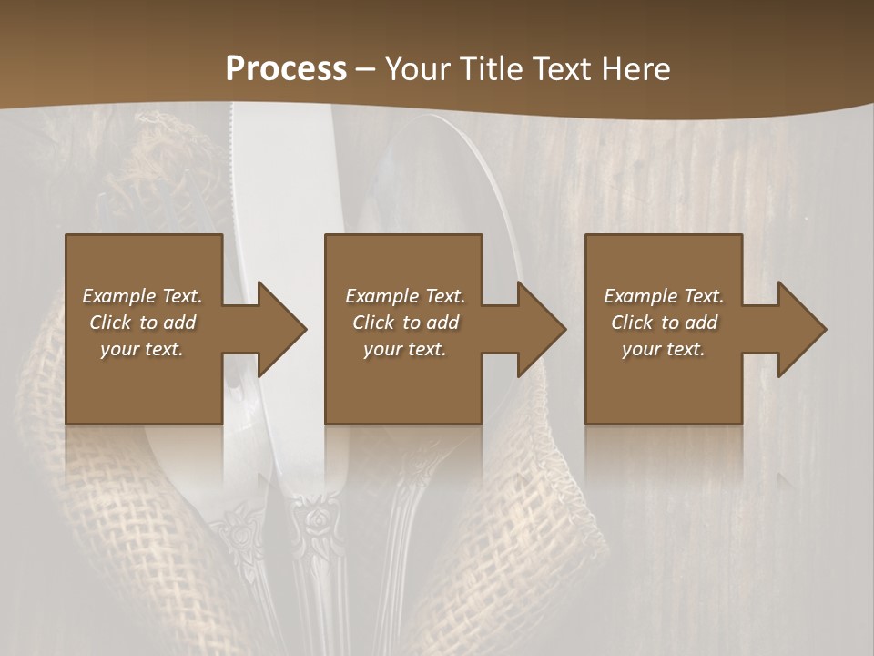 Service Equipment Serving PowerPoint Template
