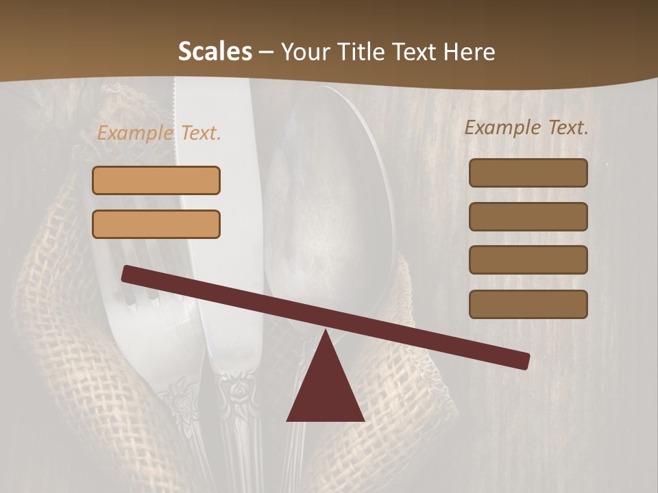 Service Equipment Serving PowerPoint Template