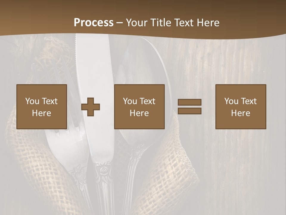 Service Equipment Serving PowerPoint Template