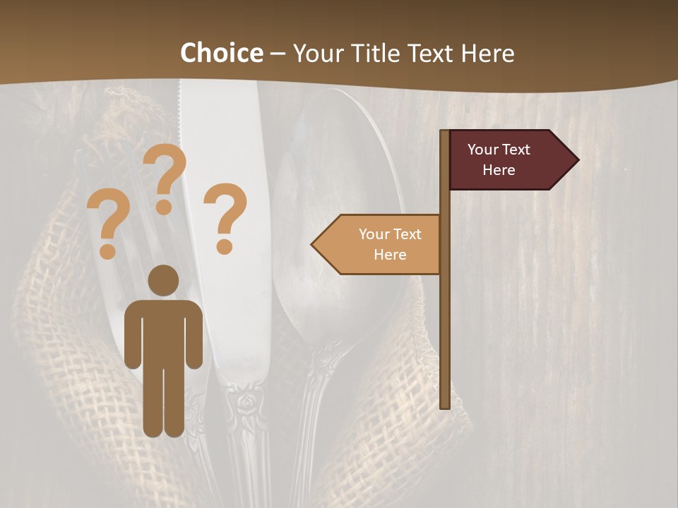Service Equipment Serving PowerPoint Template