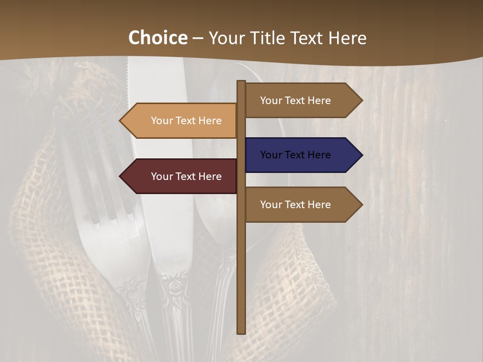 Service Equipment Serving PowerPoint Template