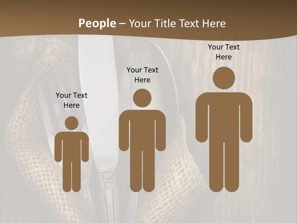 Service Equipment Serving PowerPoint Template