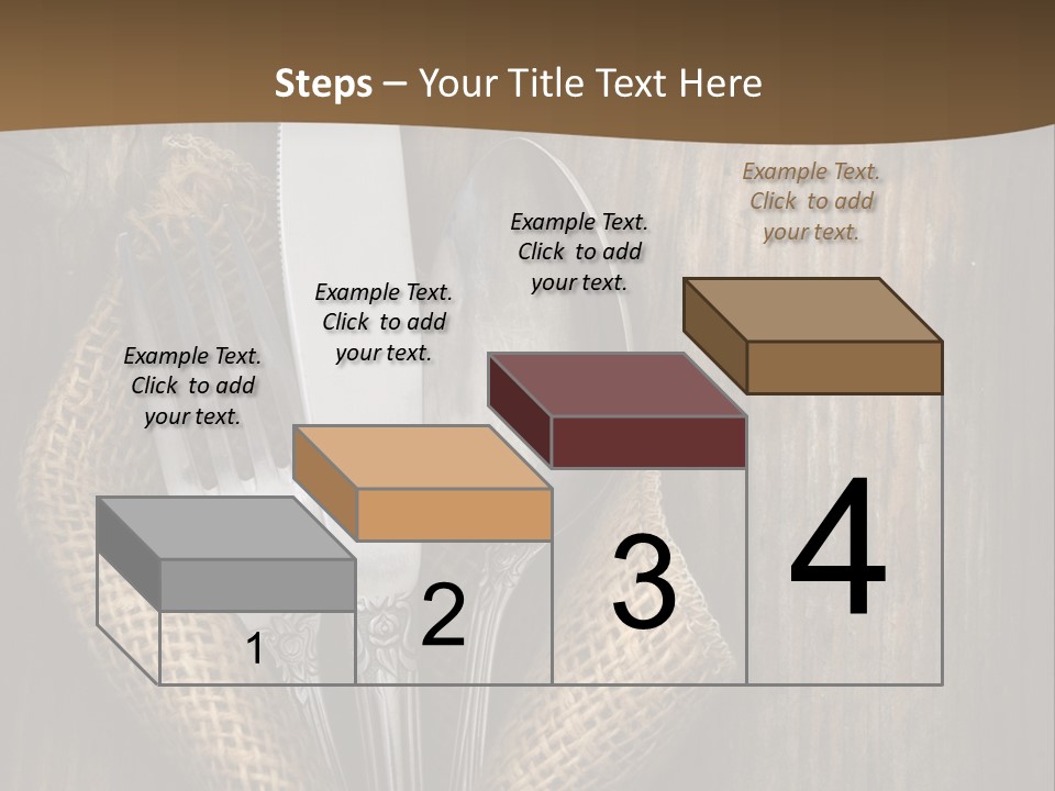 Service Equipment Serving PowerPoint Template