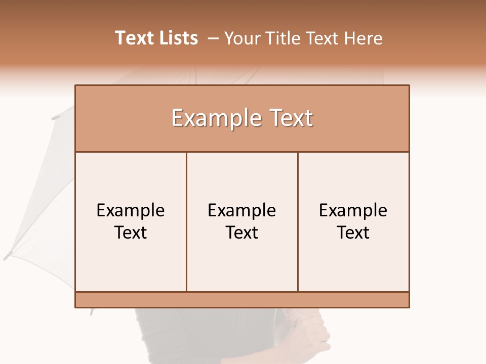 Clo E Elegance One PowerPoint Template