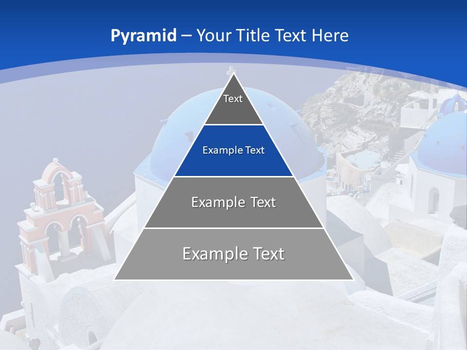 Beautiful View Oia PowerPoint Template