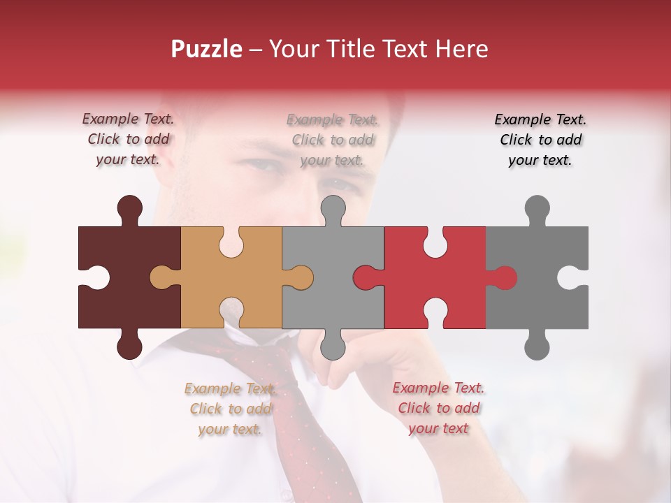 Professional Businessman Business PowerPoint Template