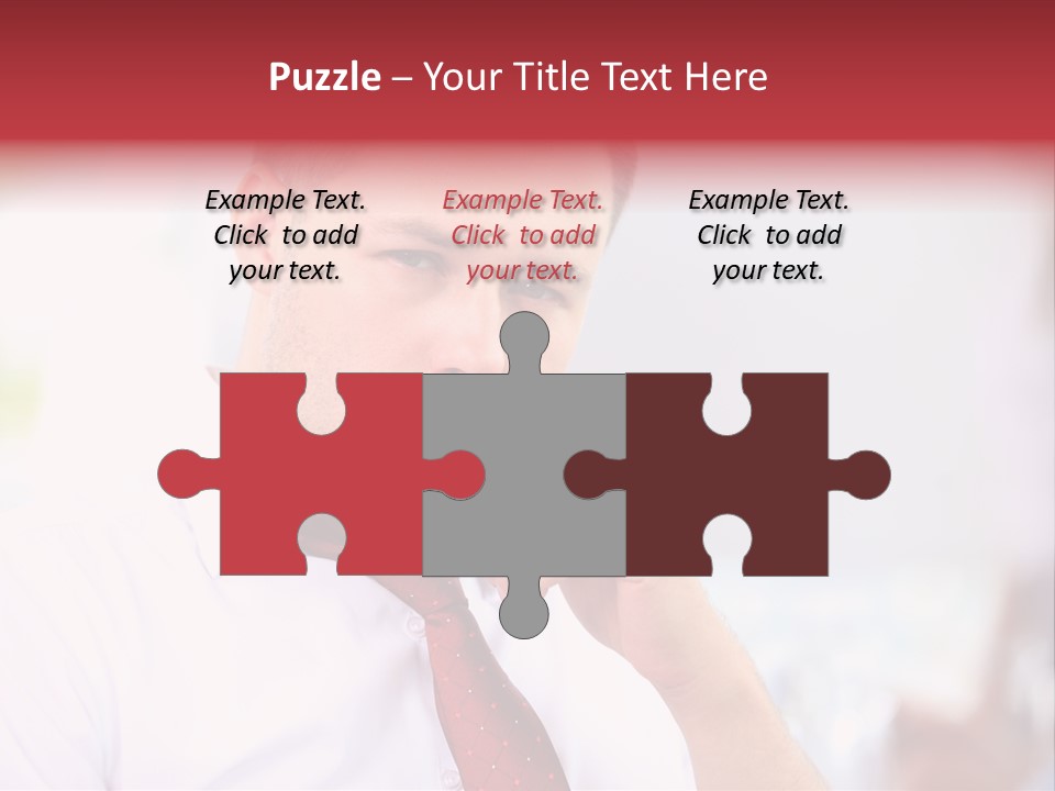 Professional Businessman Business PowerPoint Template