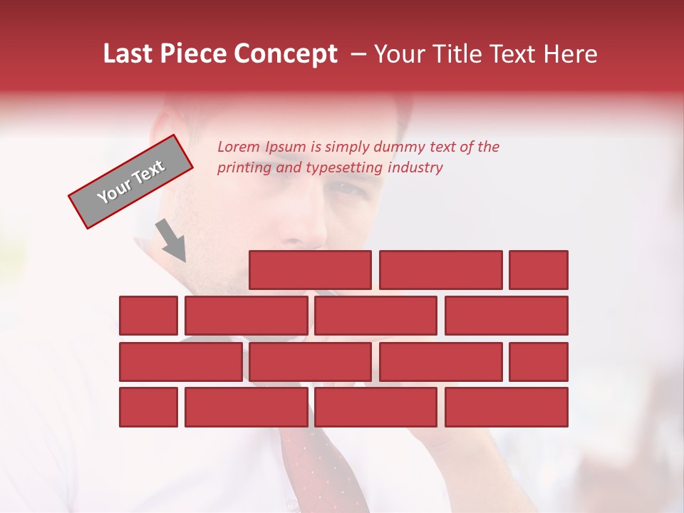 Professional Businessman Business PowerPoint Template