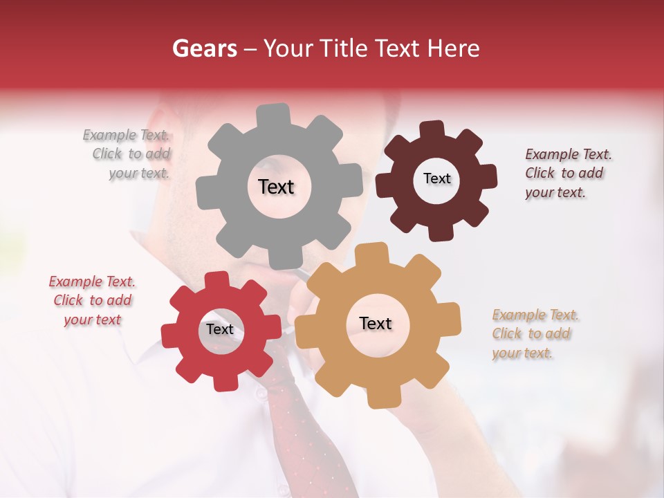 Professional Businessman Business PowerPoint Template