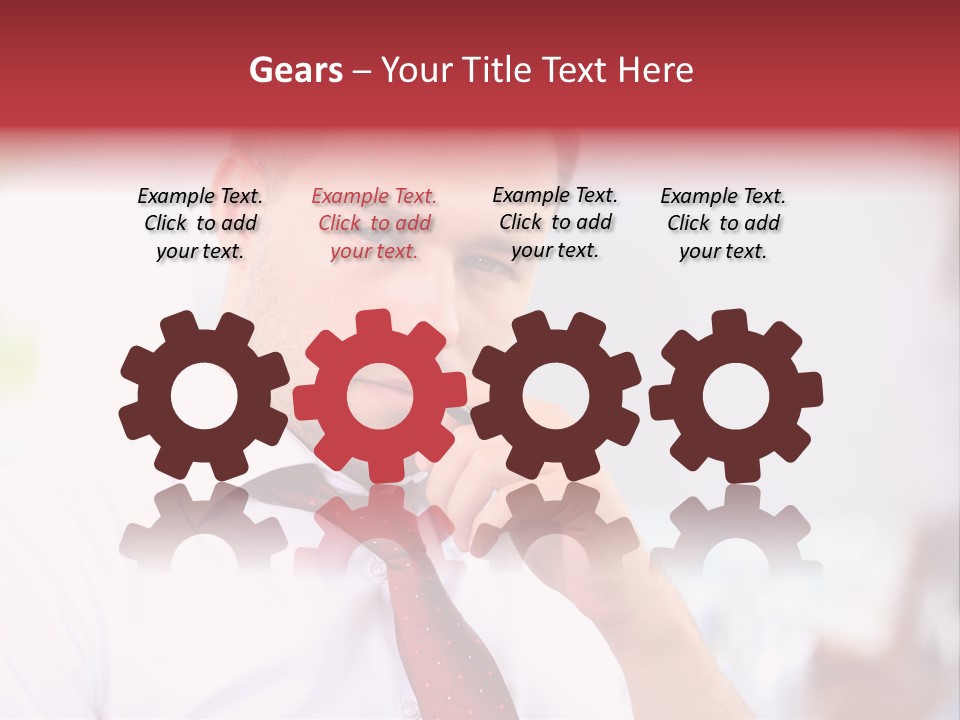 Professional Businessman Business PowerPoint Template